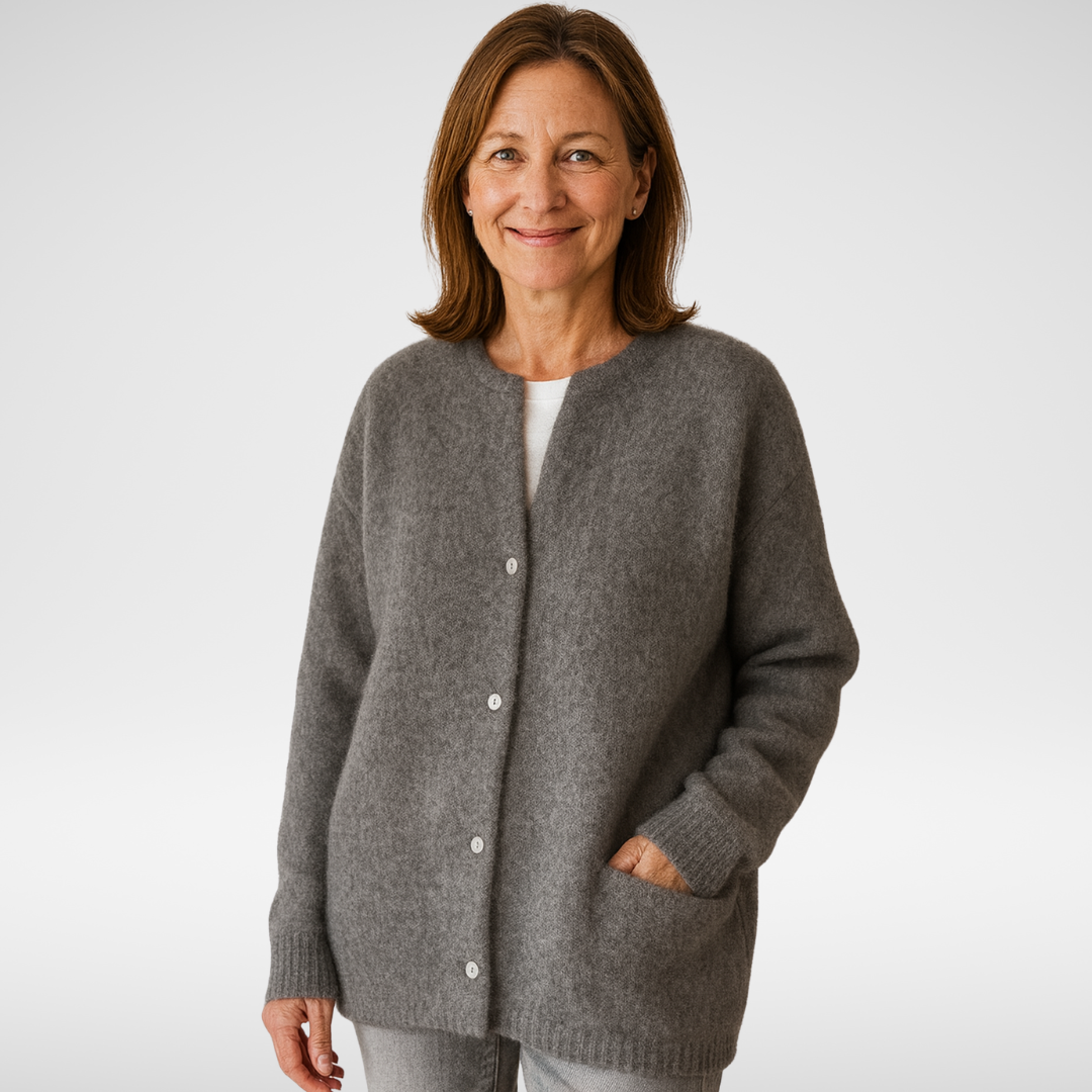 Sila | Elegant Cardigan med Klassisk Design