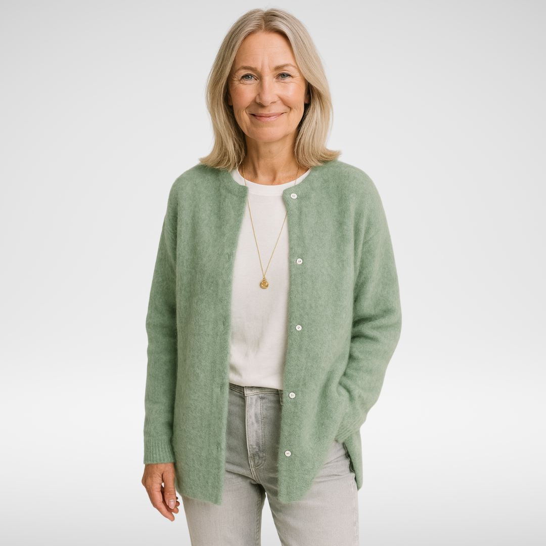 Sila | Elegant Cardigan med Klassisk Design