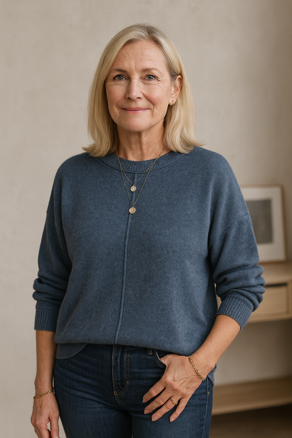 Luvelle™ – Myk strikkegenser med avslappet eleganse