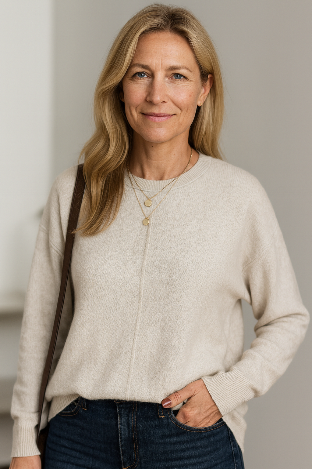 Luvelle™ – Myk strikkegenser med avslappet eleganse